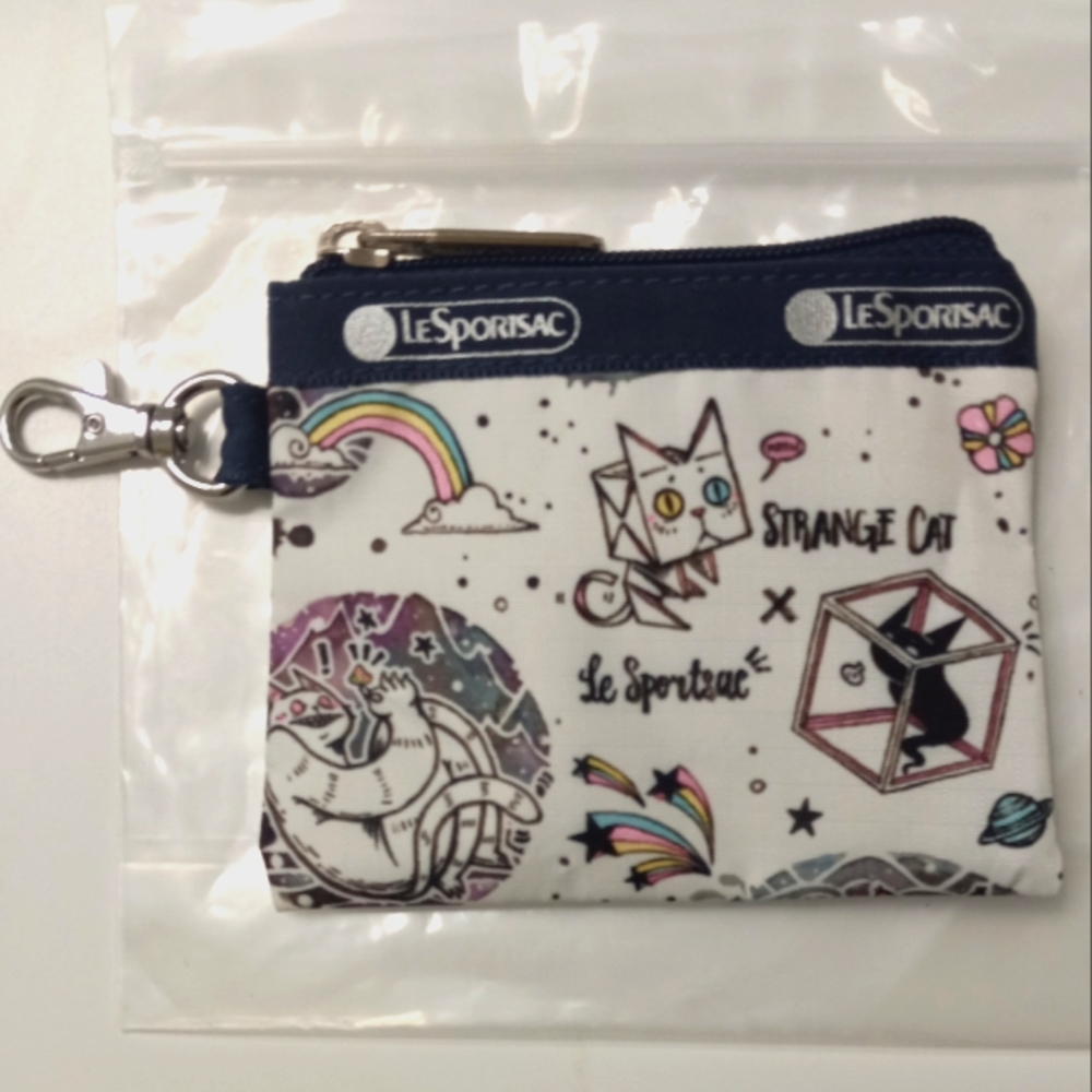 LeSportsac x Strange Cat Pouch